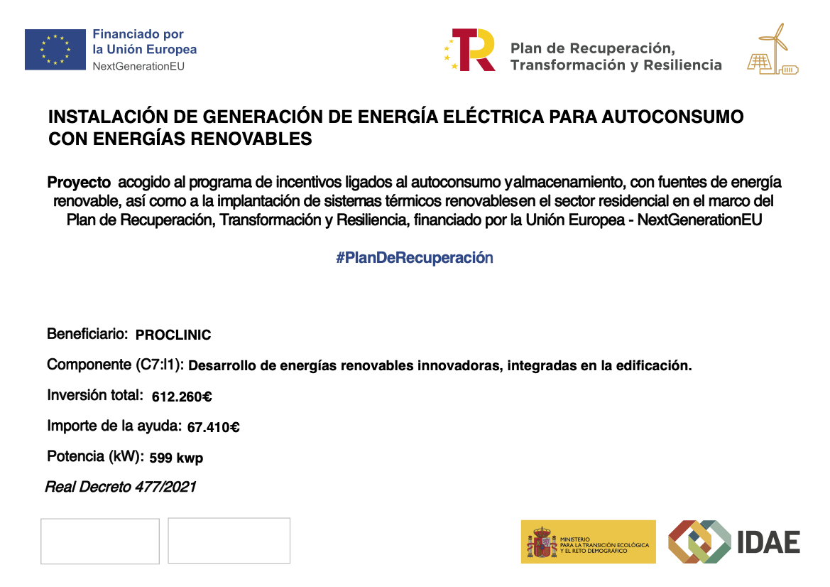 Instalación energética