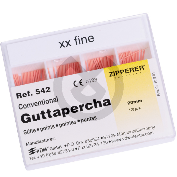 Puntas de guttapercha no estandarizadas - piratas endodoncia vdw