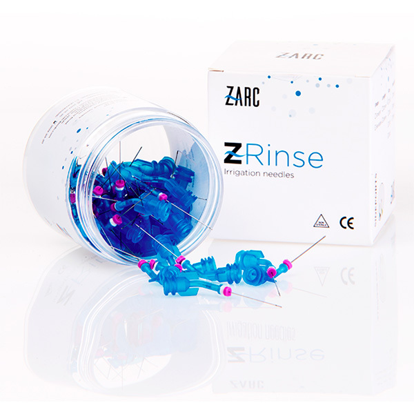 Agujas de irrigación z-rinse zarc endodoncia zarc4endo