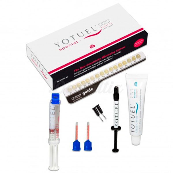 Blanqueamiento yotuel peróxido de carbamida 30% mini kit prevención y profilaxis yotuel
