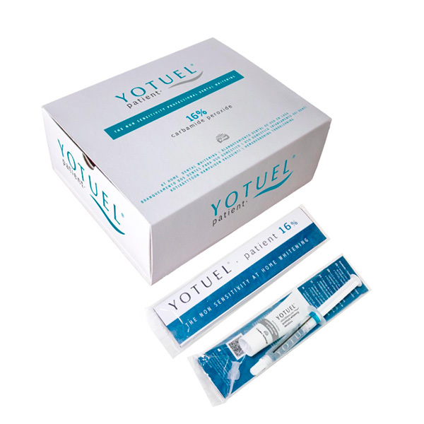 Blanqueamiento yotuel peróxido de carbamida 16% prevención y profilaxis yotuel