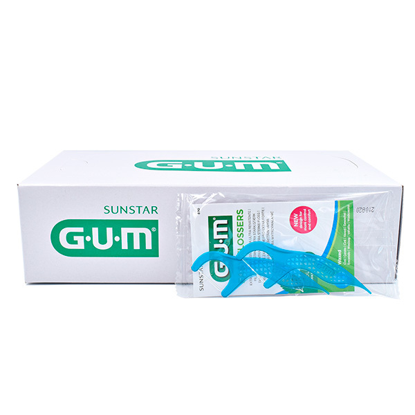 Gum easy flossers prevención y profilaxis gum