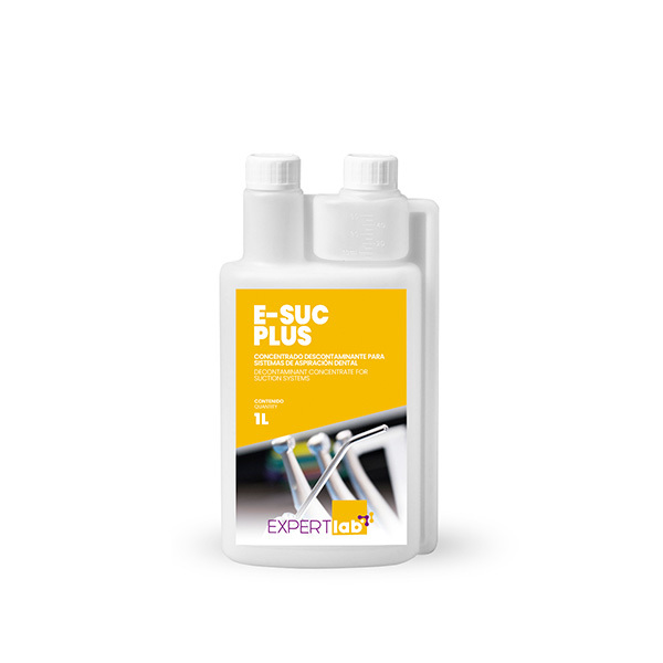 E-suc plus desinfectante de aspiración concentrado 1l desinfección expertlab