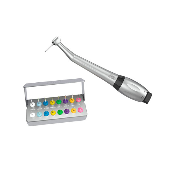 Contra angulo dinamométrico + kit llaves aparatos-cirugia e implantes technoflux