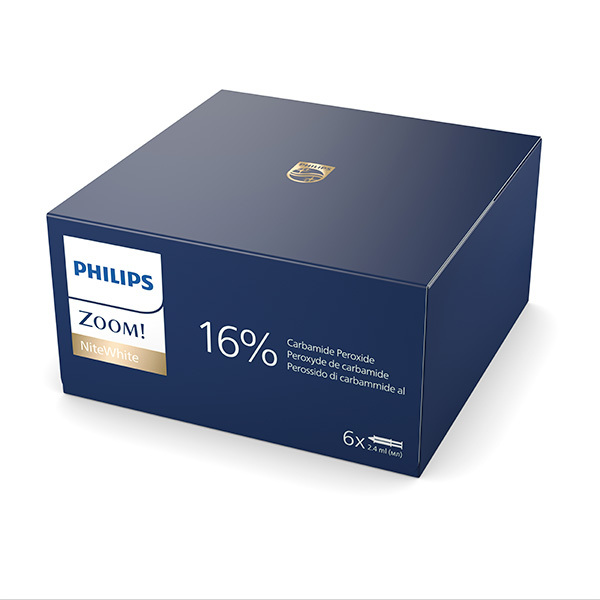 Zoom nitewhite 16% pc (6u.) prevención y profilaxis philips