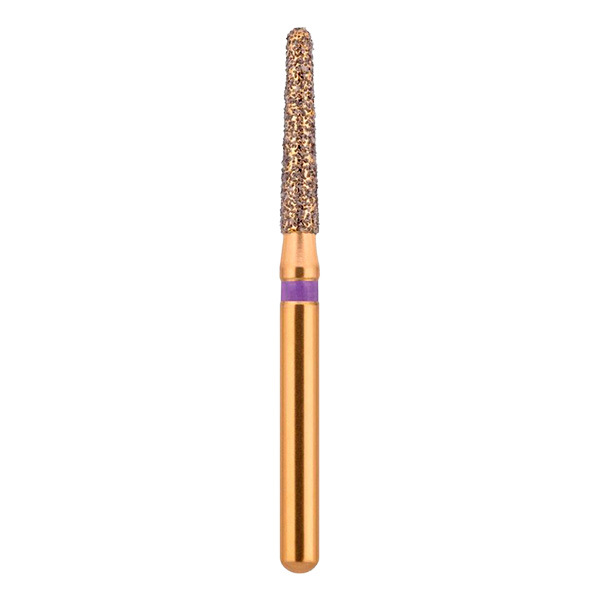 Fresa diamante conica redondeada f.g. z198.016 grano super fino neodiamond z-cla fresas microcopy