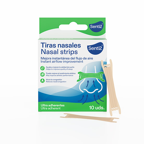 Tiras nasales senti2 prevención y profilaxis senti2
