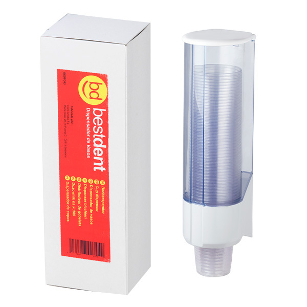 Dispensador de vasos bestdent desechables bestdent