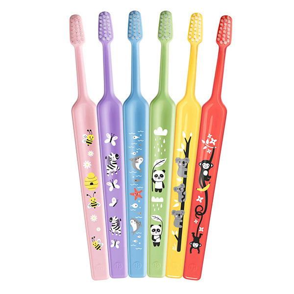 Cepillo infantil suave zoo prevención y profilaxis tepe