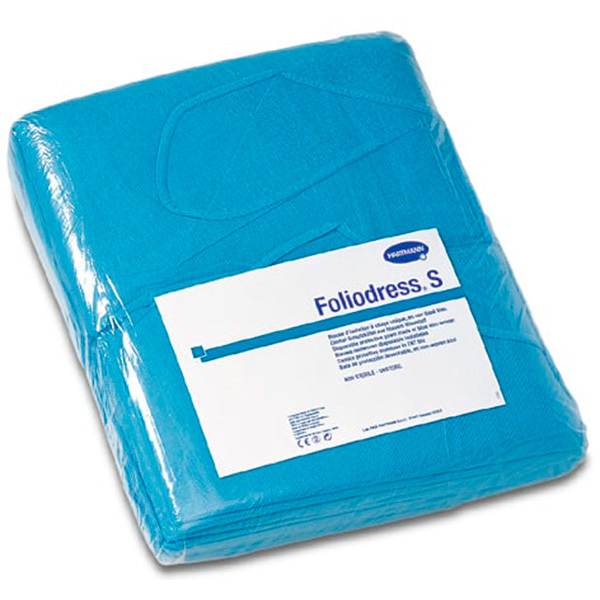 Batas estériles foliodress s azules desechables hartmann