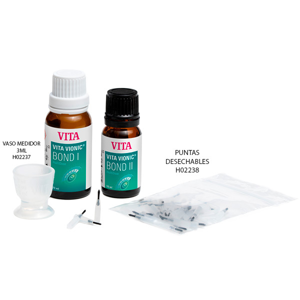 Vionic bond puntas de pinceles desechables 50uds cad/cam vita