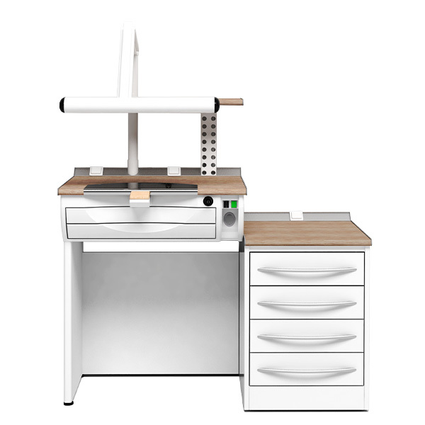 Serie 2000 1 puesto y cajonera baja 50cm mobiliario iride