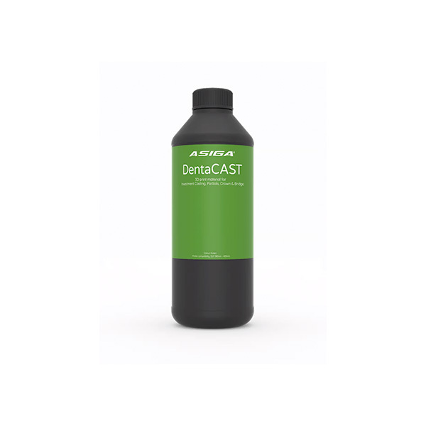 Dentacast verde 1 kilo 385uv/405nm cad/cam asiga