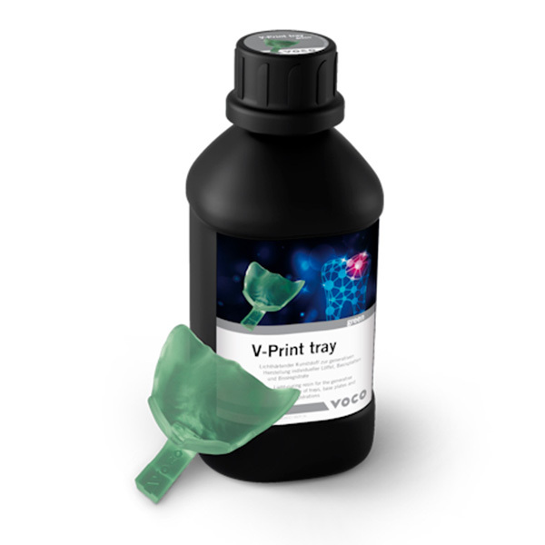 V-print tray green 1000 gr cad/cam voco