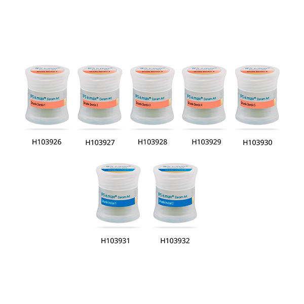 E.max ceram art shade ceramicas ivoclar