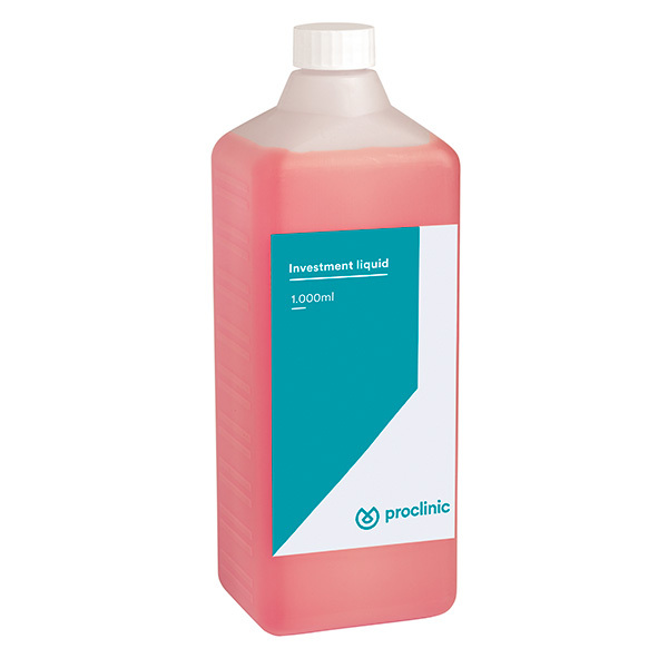 Líquido expansor para revestimiento para prótesis fija 1 litro colado y soldadura proclinic