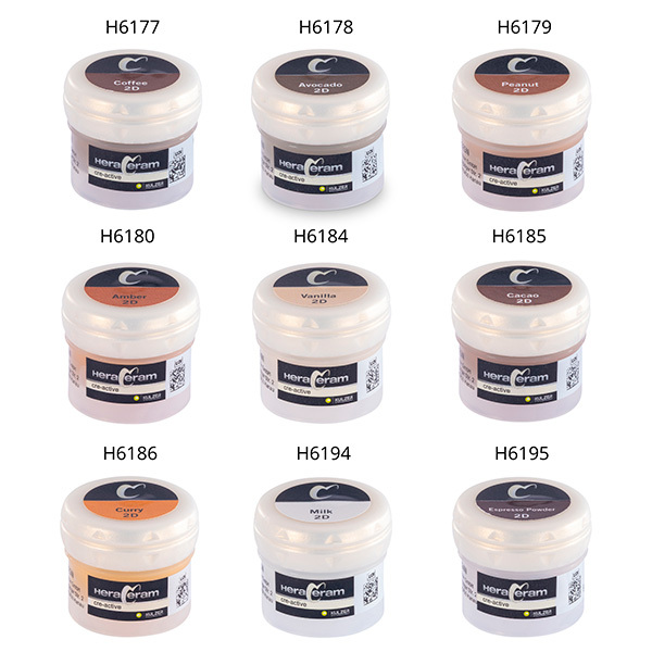 Hc cre-act. 2d curry, 2ml ceramicas kulzer