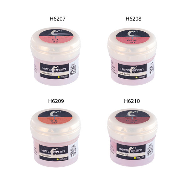 Hc cre-act. gingiva 3d g7-8, 2ml ceramicas kulzer