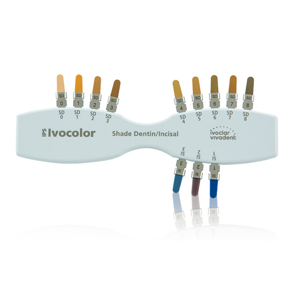Guía color ivocolor shades ceramicas ivoclar
