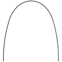 Arco niti superelastico forma ovoide europa ii rectangular arcos y alambres proclinic expert