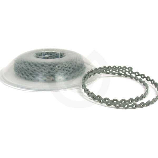 Cadeneta dyna link continua gris elastómeros g&h orthodontics