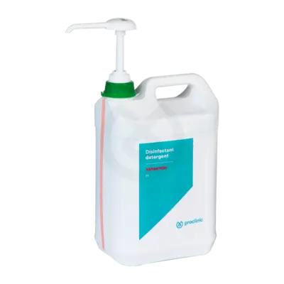 Detergente desinfectante de aspiración + dosificador (5l.) desinfección proclinic