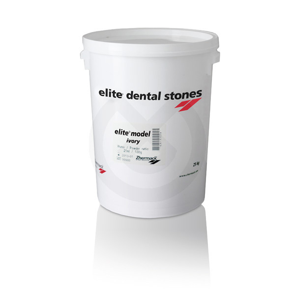 Elite rock color cream 25 kg. tipo iv/4 elaboracion modelos zhermack