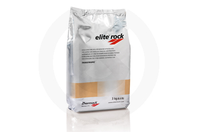 Elite rock color cream 3 kg. tipo iv/4 elaboracion modelos zhermack