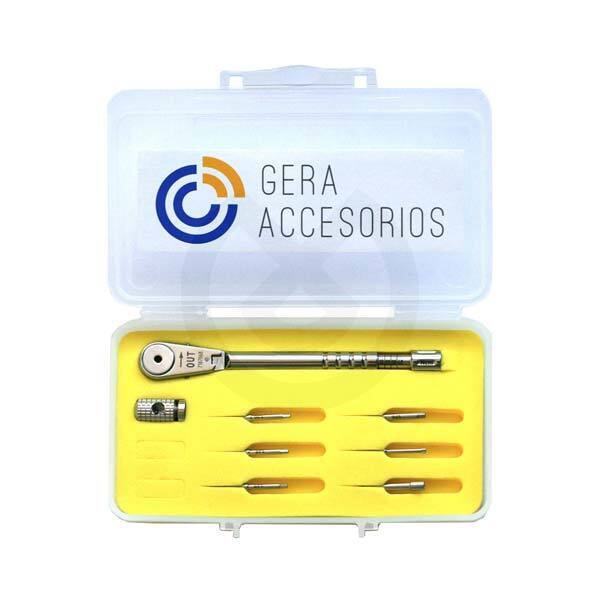 Kit destornilladores carraca tipo branemark implantes gera