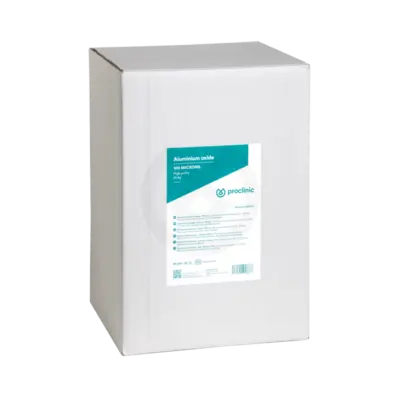Oxido de aluminio 25 kilos fresas/pulido/discos proclinic