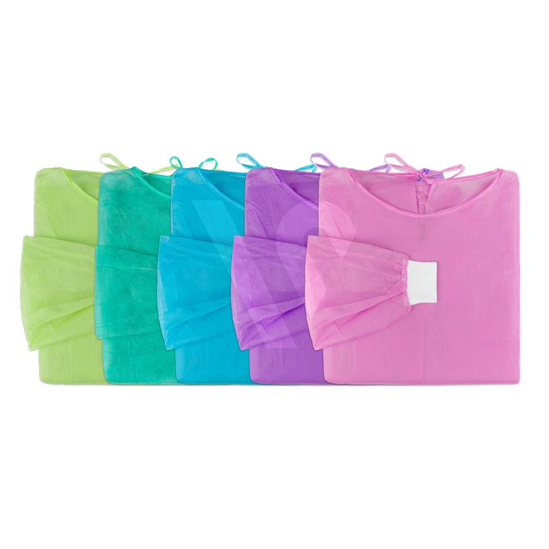 Camice idrorepellente.n/ster. lime 10pz 270433-s monouso alle