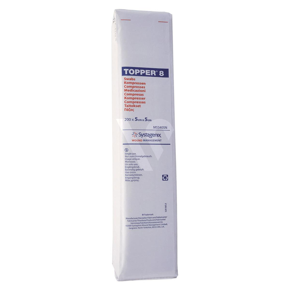 Garzette non sterili topper 8 m53405 monouso ethicon