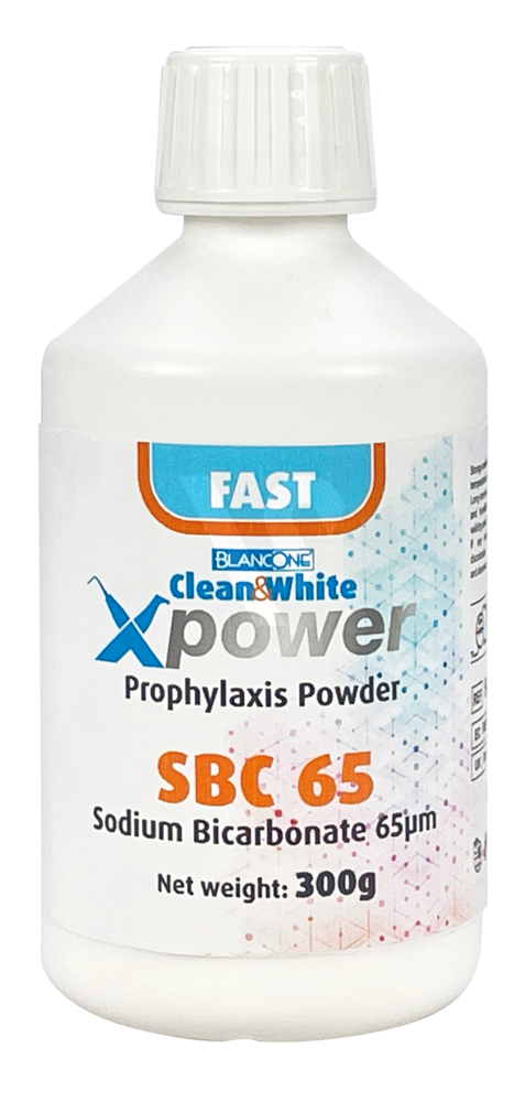 Clean&white xpower sbc 65 - fast 65µm   4x300gr 540301 profilassi i.d.s.