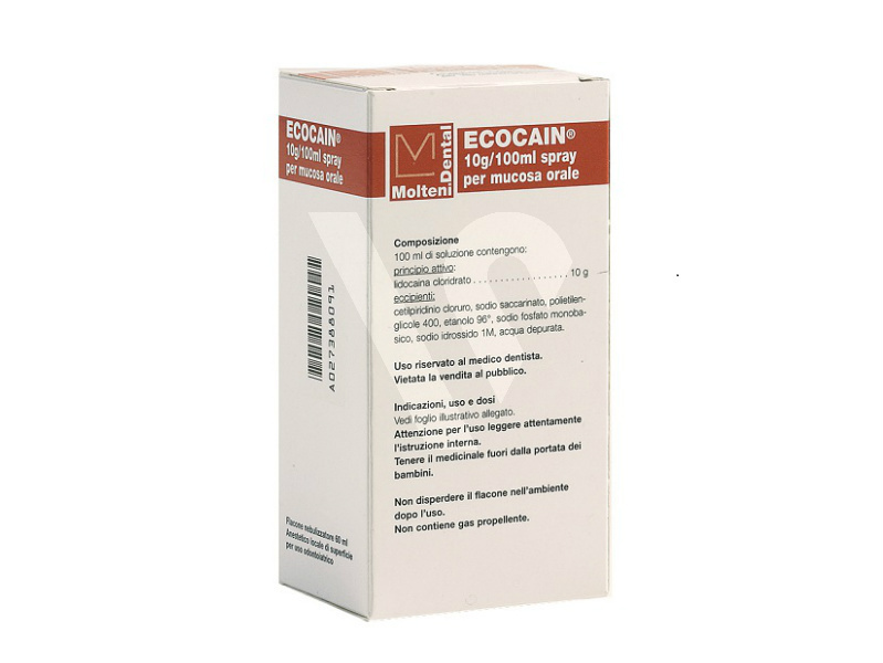 Ecocain nebulizzatore 524-t anestesia-farmacia molteni