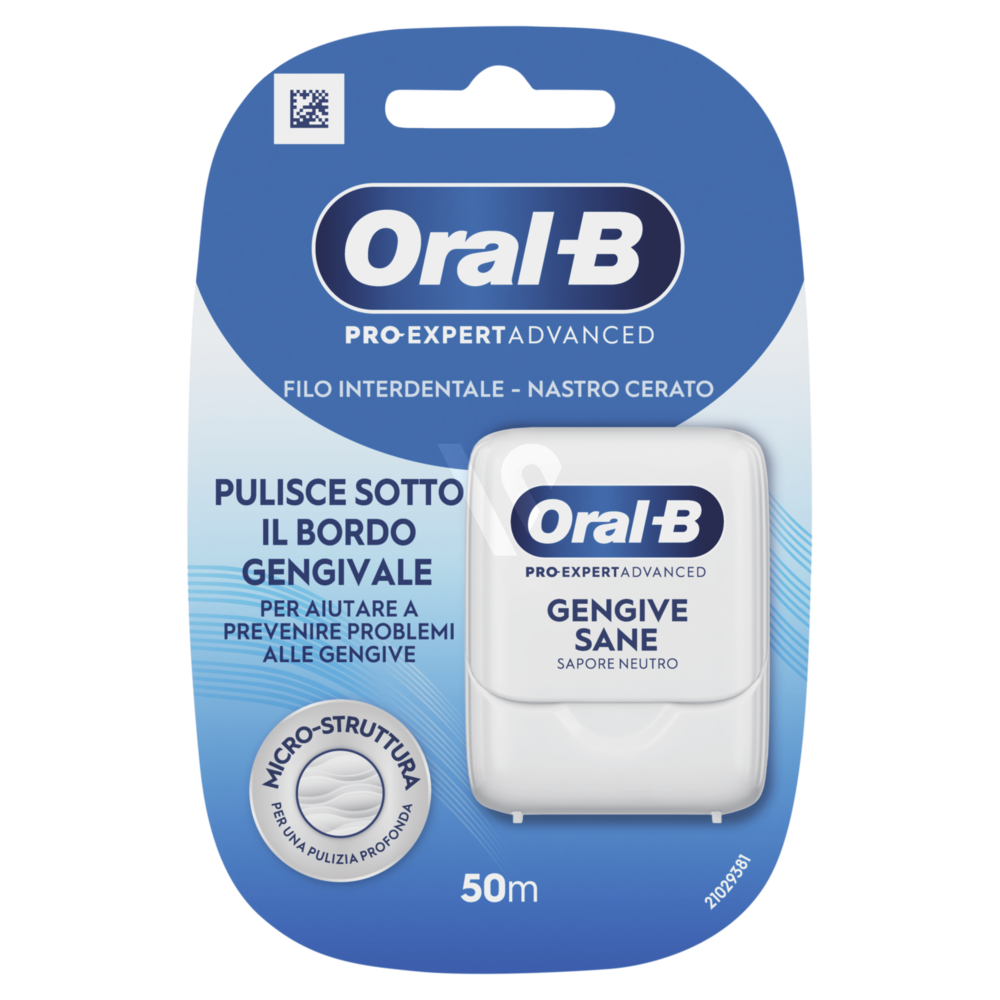 Pro-expert advanced filo inter.cerato 50mt gengive sane oral-b profilassi oral-b