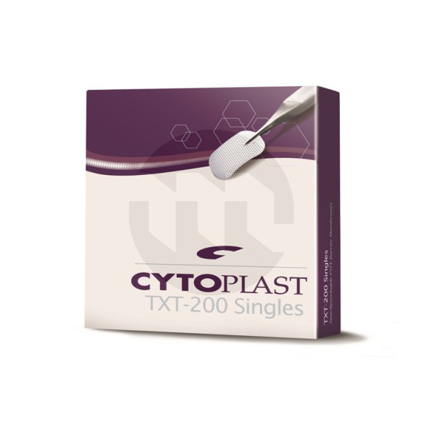 Membrana ptfe cytoplast txt-200 singles 12x24mm biomateriais cytoplast