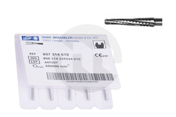 Brocas de tungstênio ponta cônicas h254 brocas e polidores komet