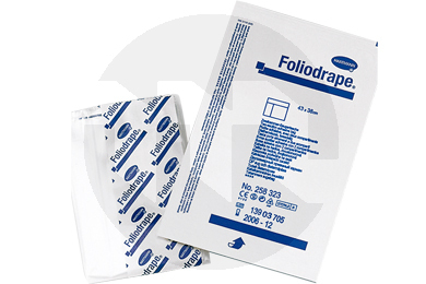 Campos esterilizados foliodrape 50x50cm descartáveis hartmann