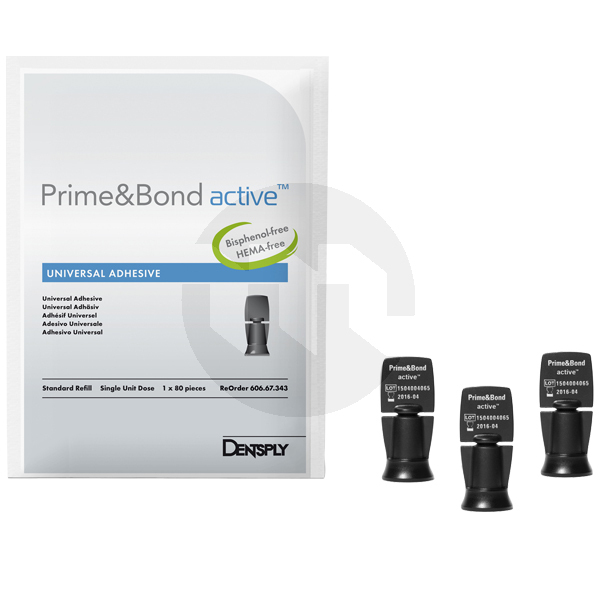 Adesivo prime&bond active 240 dose eco reposição restauração dentsply