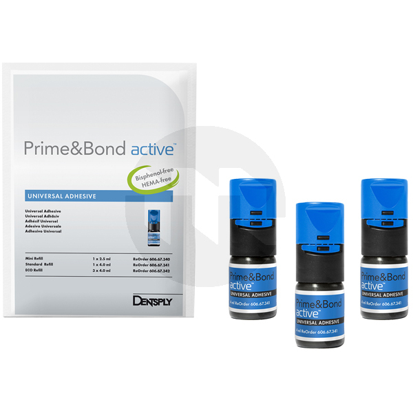 Adesivo prime&bond active 3x4ml restauração dentsply