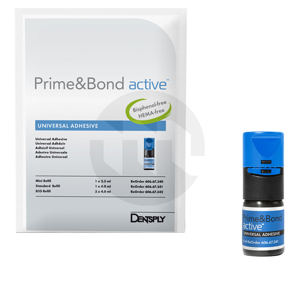 Adesivo prime&bond active 1x4ml restauração dentsply