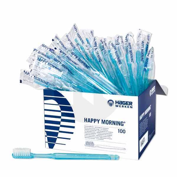 Escovas dentárias happy morning profilaxia hager & werken