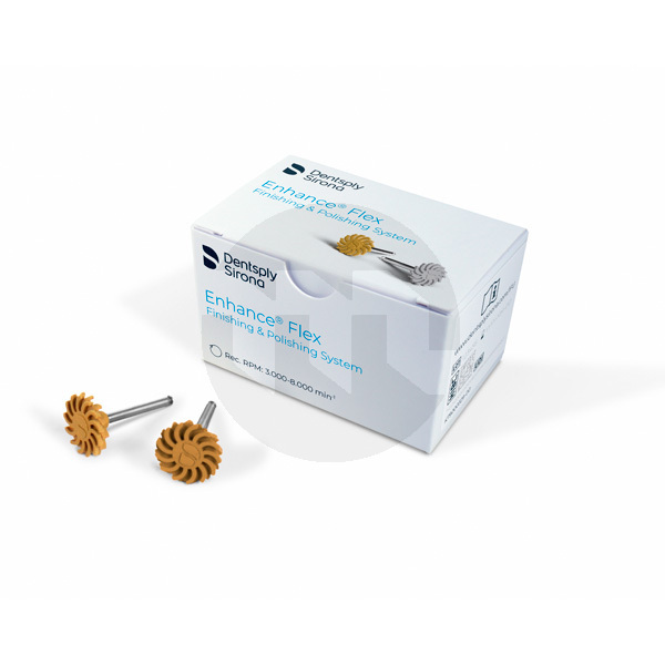 Intro kit discos de polimento e acabamento enhance flex brocas e polidores dentsply