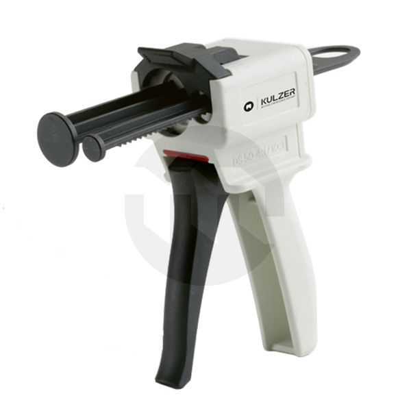 Pistola dispensadora para cartuxos de 50ml 4:1 - 10:1 impressão kulzer