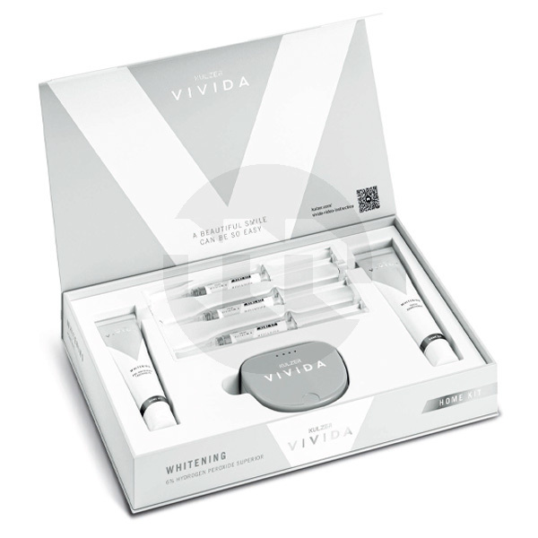 Kit branqueamento vivida home cosmética kulzer