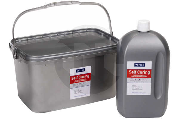 Vertex self curing 500g cerâmica e acrilicos de laboratório vertex