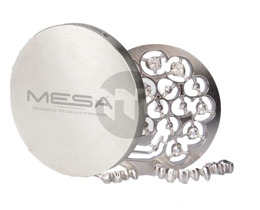 Disco titânio magnum hyperone 95x12mm cad-cam mesa