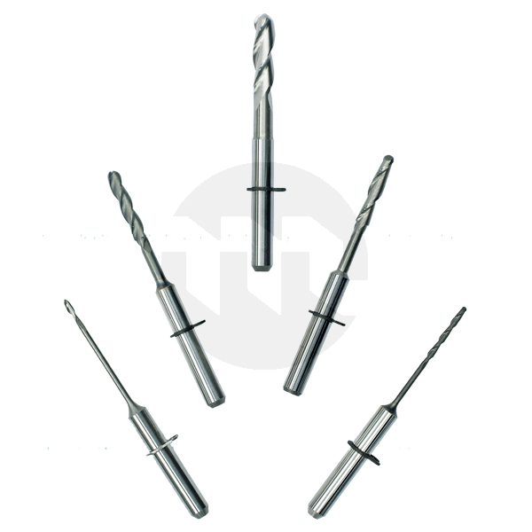 Brocas pceraplástico 2,0mm vhf cad-cam vhf