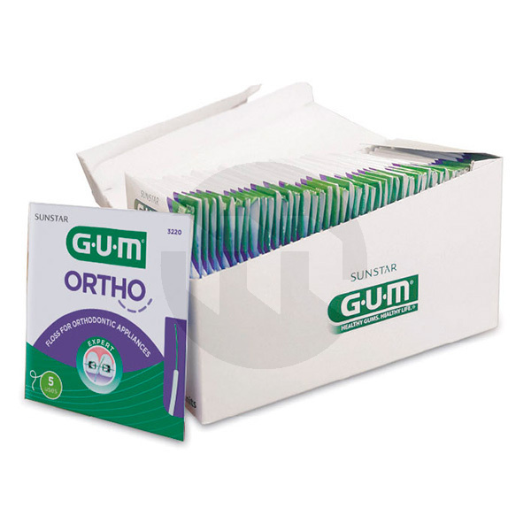Fio dentário gum seda dental profilaxia gum