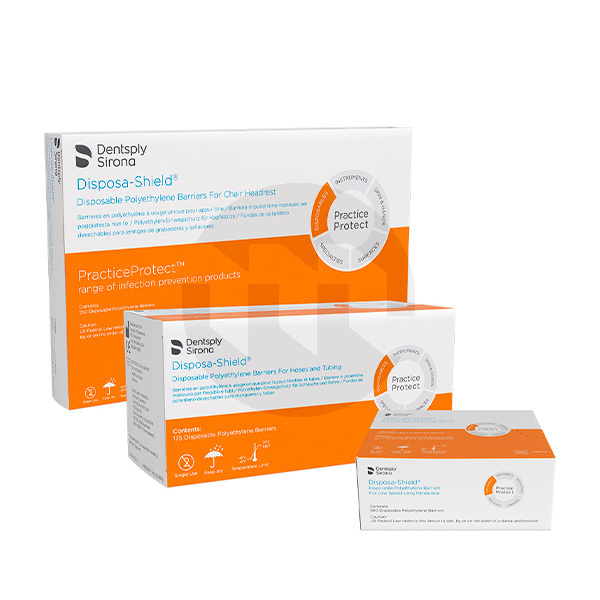 Mangas protetoras disposa-shield n.2-4 descartáveis dentsply